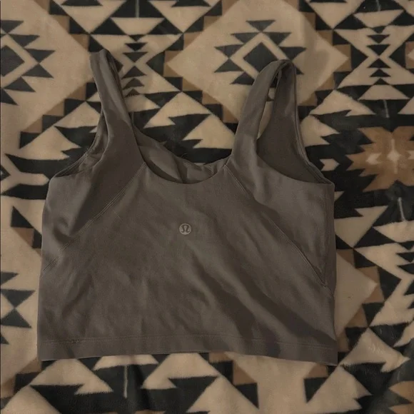 Lululemon grey align tank - Picture 3 of 4